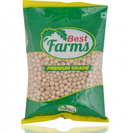 Reliance Best Farms Pulses Peas (White)  Pack  500 grams